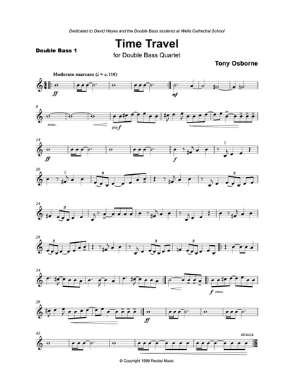 Tony Osborne: Bass Quartets Bundle