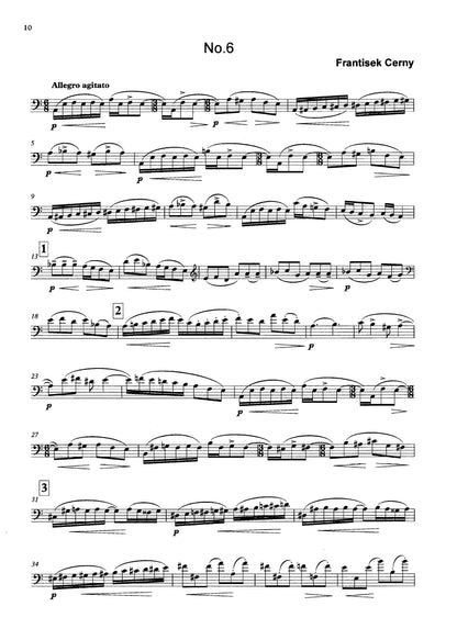 Advanced Studies for Double Bass | Book 2: 50 Studies in Minor Keys (ed. Heyes)