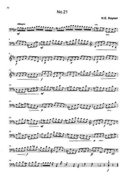 Advanced Studies for Double Bass | Book 2: 50 Studies in Minor Keys (ed. Heyes)