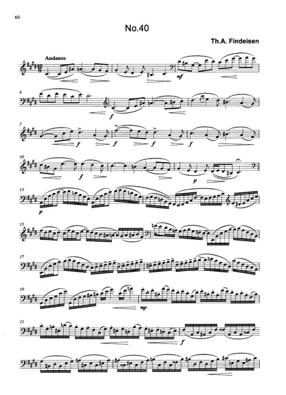 Advanced Studies for Double Bass | Book 2: 50 Studies in Minor Keys (ed. Heyes)