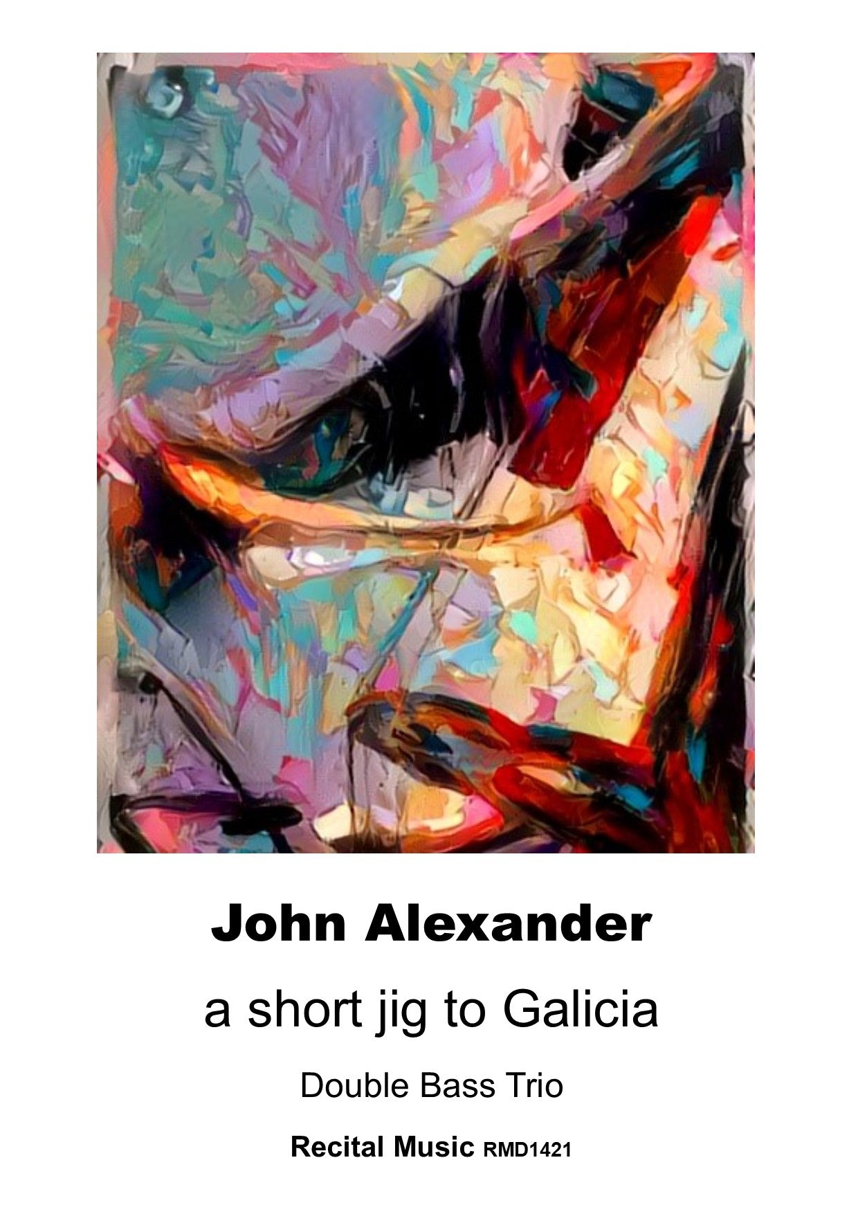 John Alexander: A Short Jig to Galicia for double bass trio