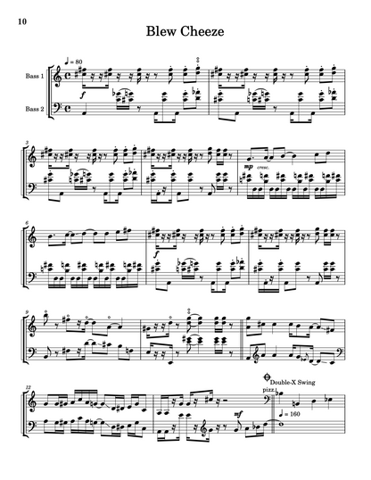 Dave Anderson: 7 Double Bass Duets (2025 Edition)