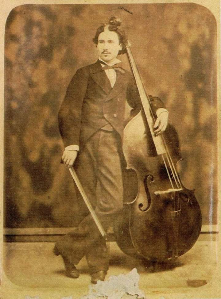 Antonio Scontrino: A te o cara for double bass and piano