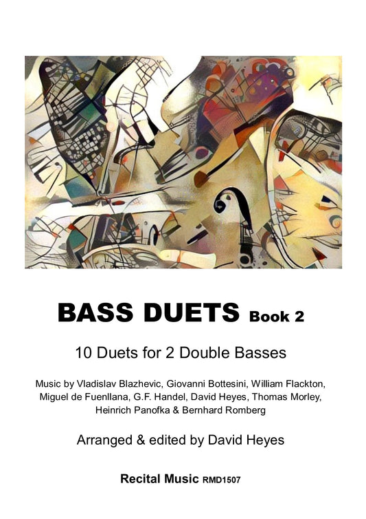 Bass Duets Book 2: 10 Duets for 2 double basses (ed. Heyes)