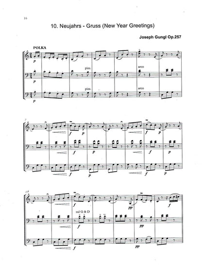 Bass Trios Book 1: 10 Trios for 3 double basses (arr. by David Heyes)