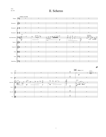 Sarah Bassingthwaighte: Concerto for Double Bass and Orchestra