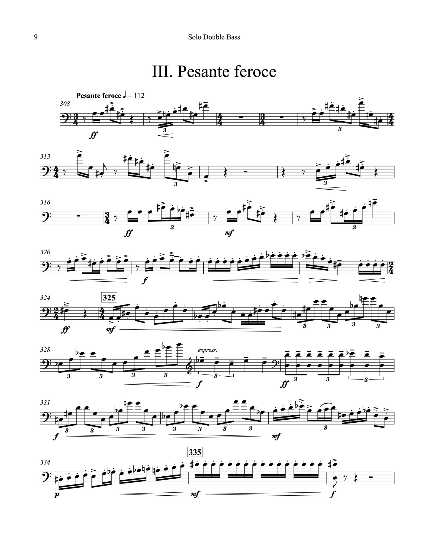 Sarah Bassingthwaighte: Concerto for Double Bass and Orchestra