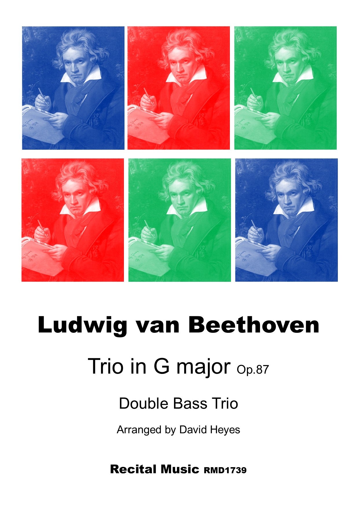 Beethoven: Trio in G major Op.87 for double bass trio (arr. Heyes)