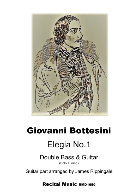Giovanni Bottesini: Elegia No. 1 for double bass & guitar (arr. Heyes/Rippingale)
