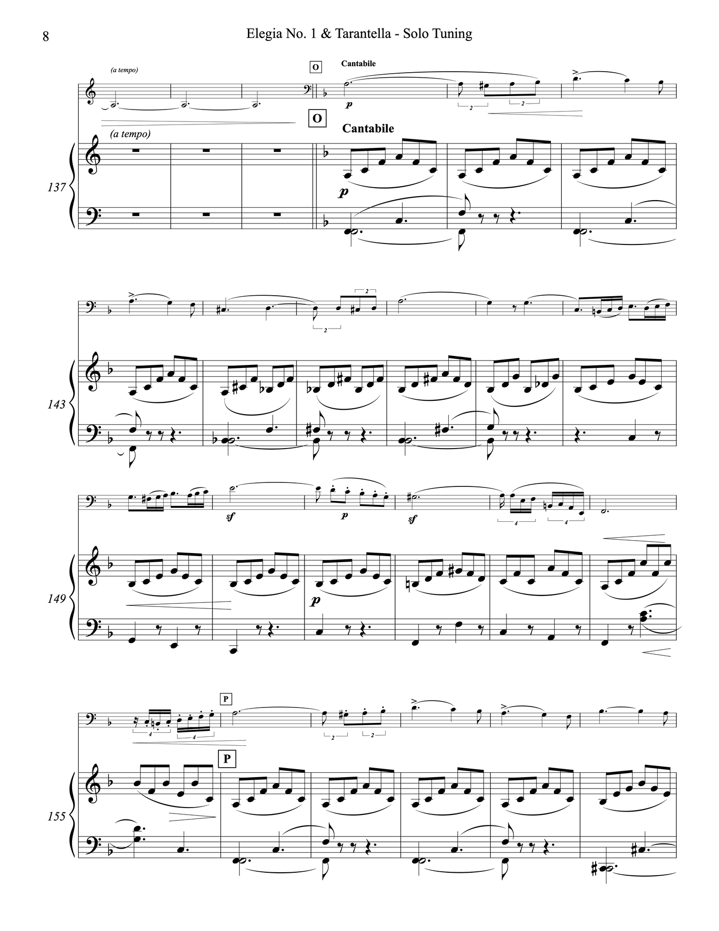 Bottesini: Elegia No. 1 & Tarantella for Double Bass and Piano (urtext ed. Mark Morton)