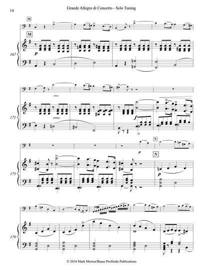 Bottesini: Grande Allegro di Concerto (alla Mendelssohn) for Double Bass and Piano (urtext ed. Mark Morton)