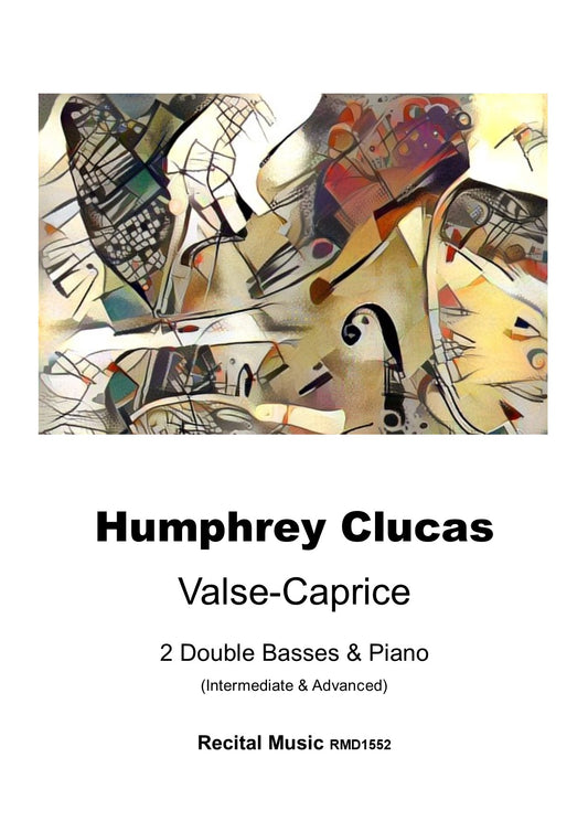 Humphrey Clucas: Valse Caprice for 2 double basses & piano