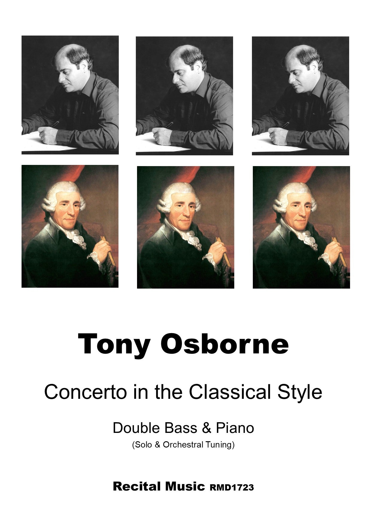 Tony Osborne: Concerto in the Classical Style for double bass & piano
