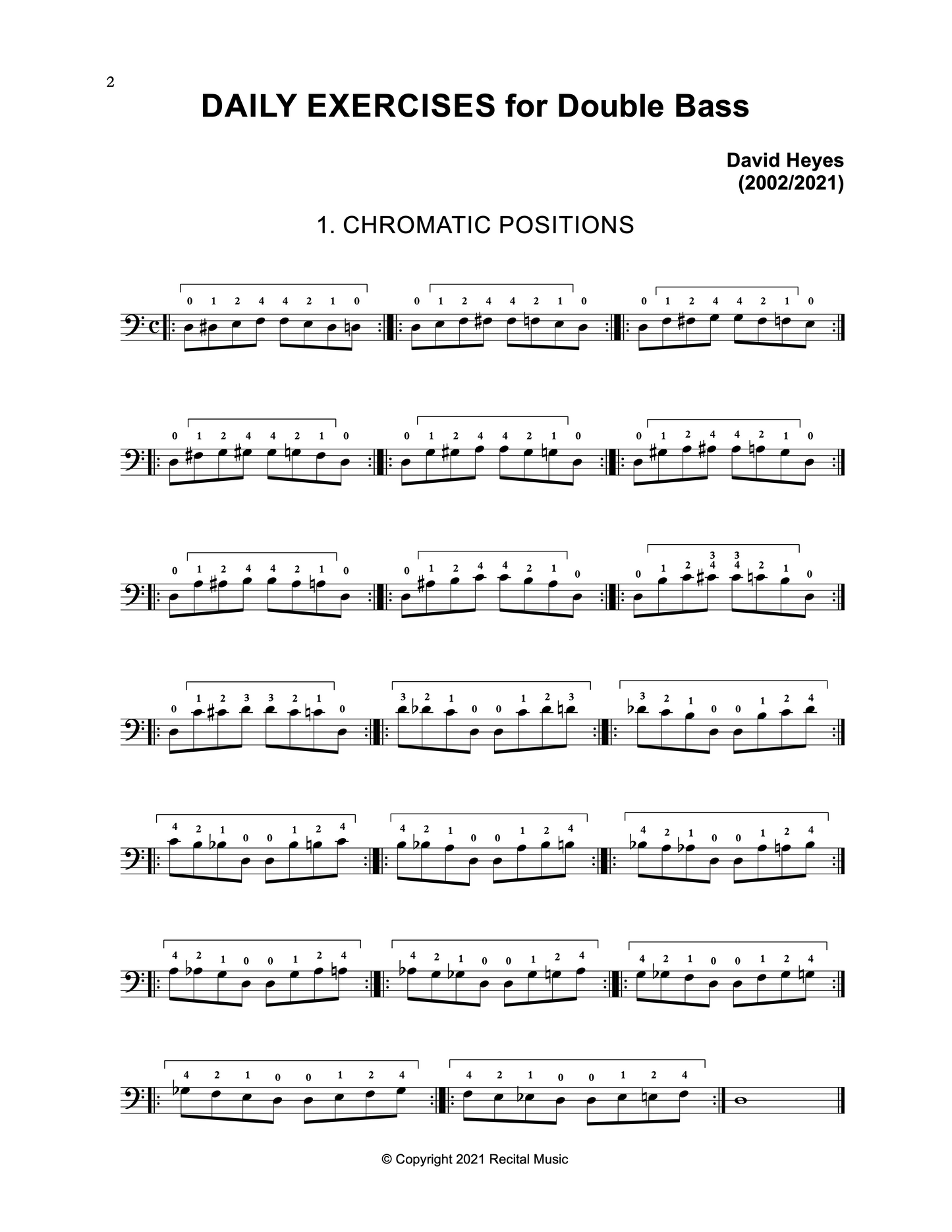 Recital Music Technique Collection