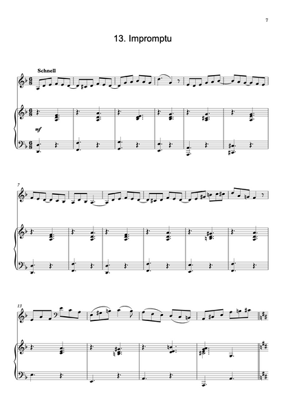 Dauthage: 20 Melodic Pieces Book 3 for double bass & piano (ed. Heyes)