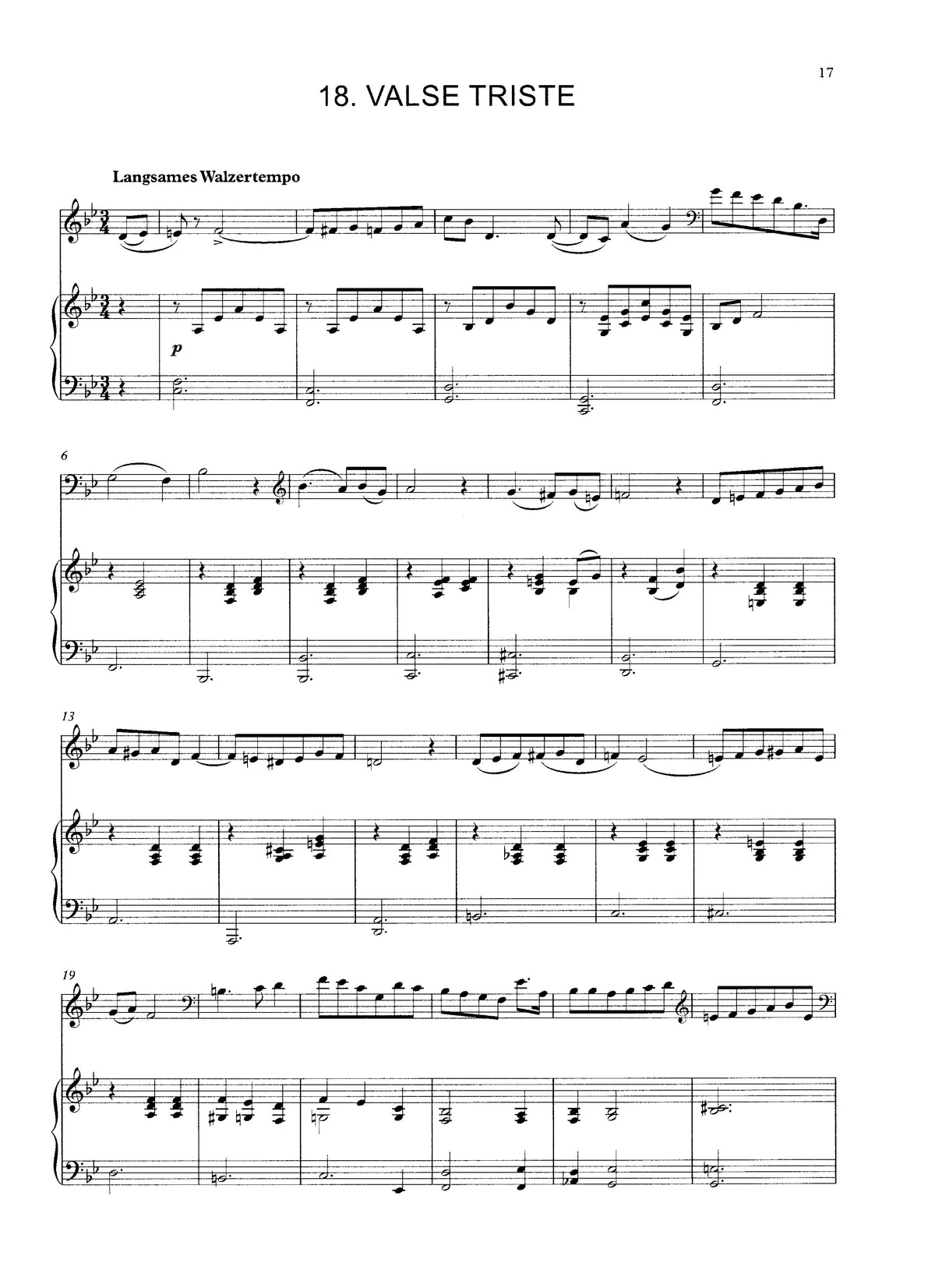 Max Dauthage: 20 Melodic Pieces Book 4 for double bass & piano