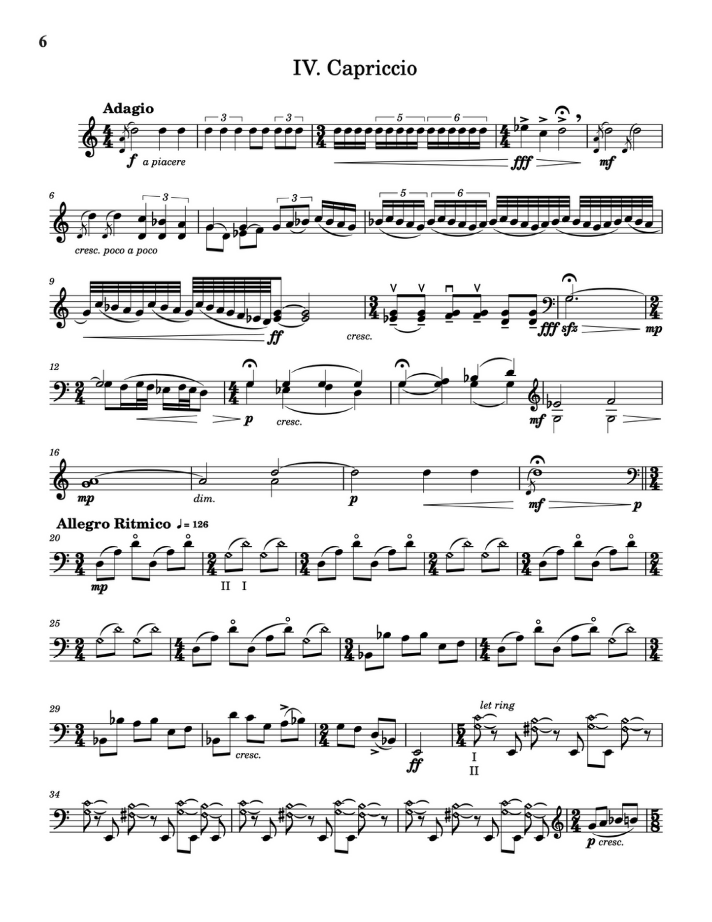 Dave Anderson: 4 Short Pieces for solo double bass (2025 Edition)