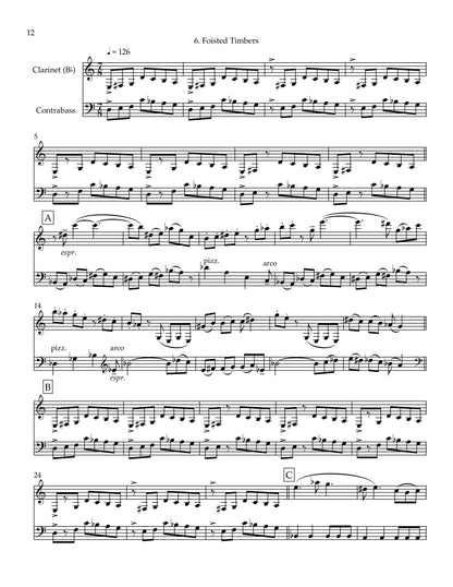 J. A. Devor: PlayScenes, clarinet in Bb and double bass