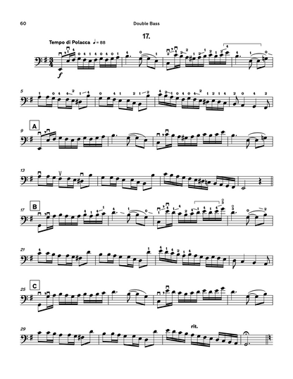 Simandl’s 30 Etudes for Double Bass (video course & digital edition)