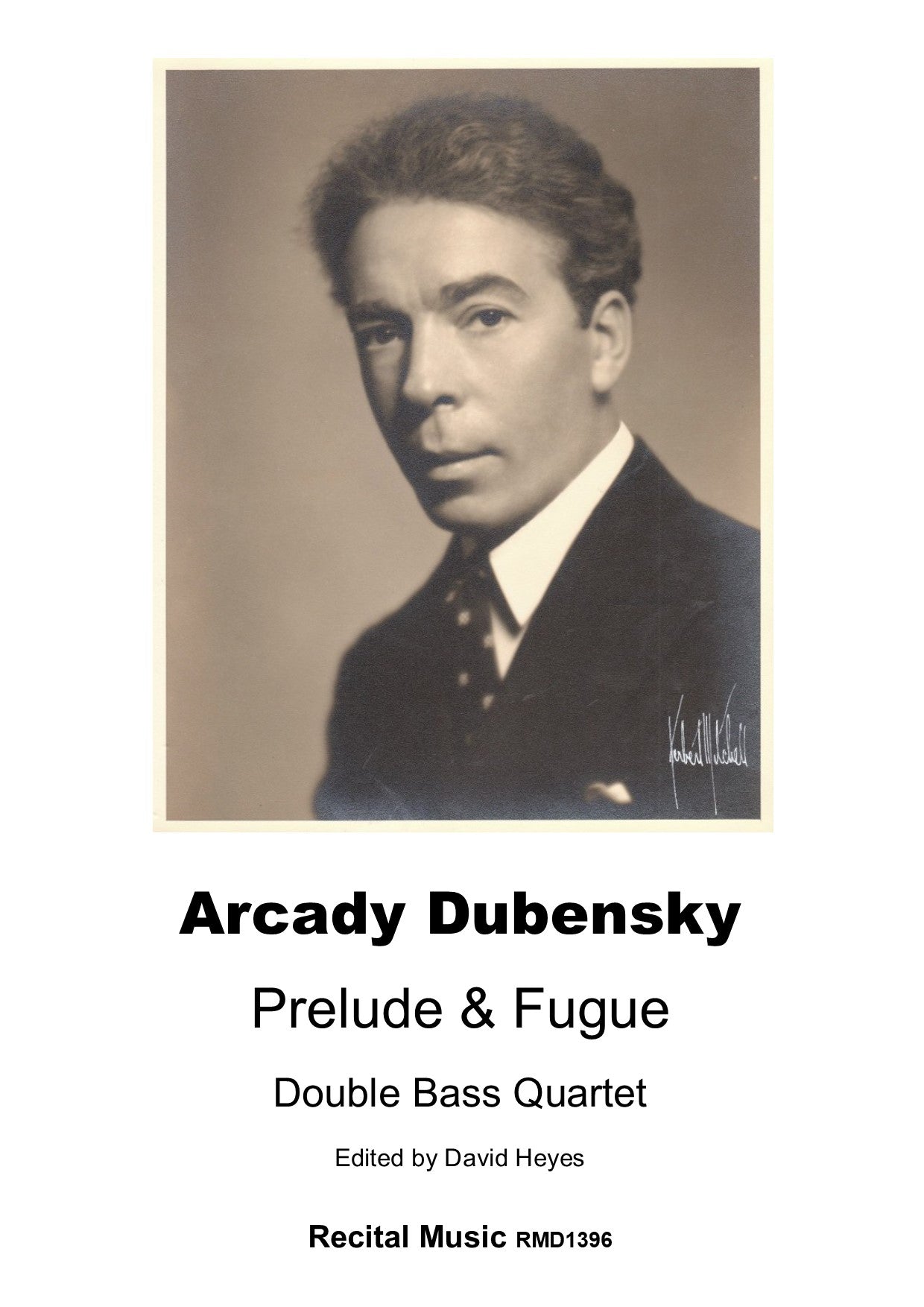 Arcady Dubensky: Prelude & Fugue for double bass quartet