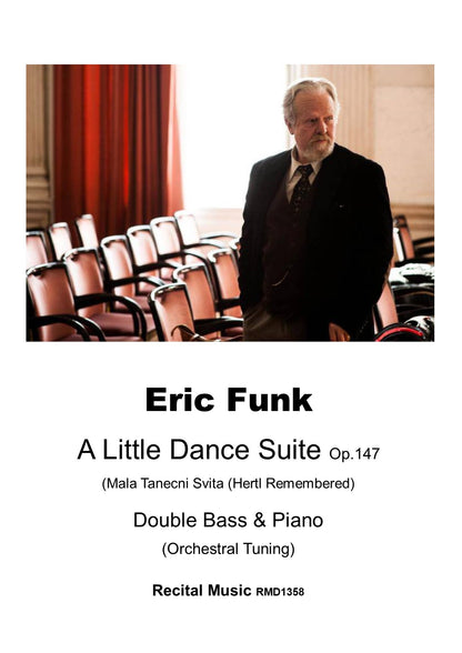 Eric Funk: A Little Dance Suite (Hertl Remembered) for double bass & piano