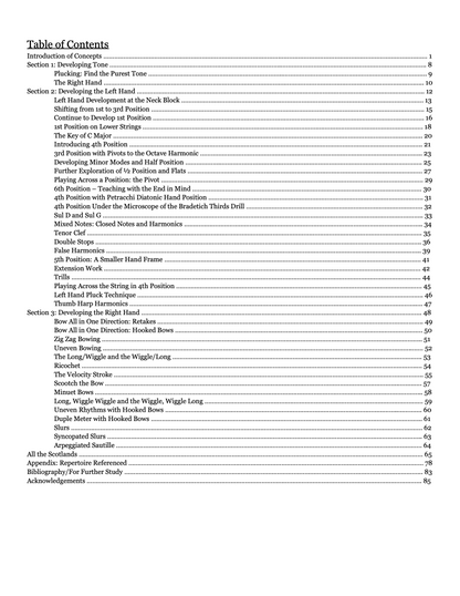 Dr. Kate Jones: Scotland Through the St(Ages): 84 Variations on 1 Folk Song for Double Bass