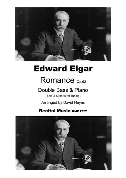 Edward Elgar: Romance Op.62 for double bass and piano (arr. Heyes)