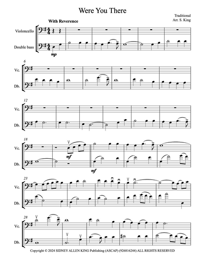 Traditional: Five Old Hymns for cello and double bass (arr. Sidney King)