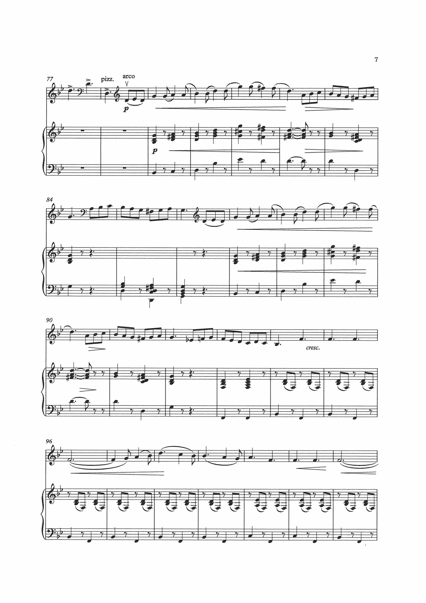 C. Franchi: Introduction & Tarantella for double bass & piano