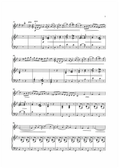 C. Franchi: Introduction & Tarantella for double bass & piano