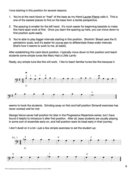 Jason Heath: Fundamentals of Double Bass Technique