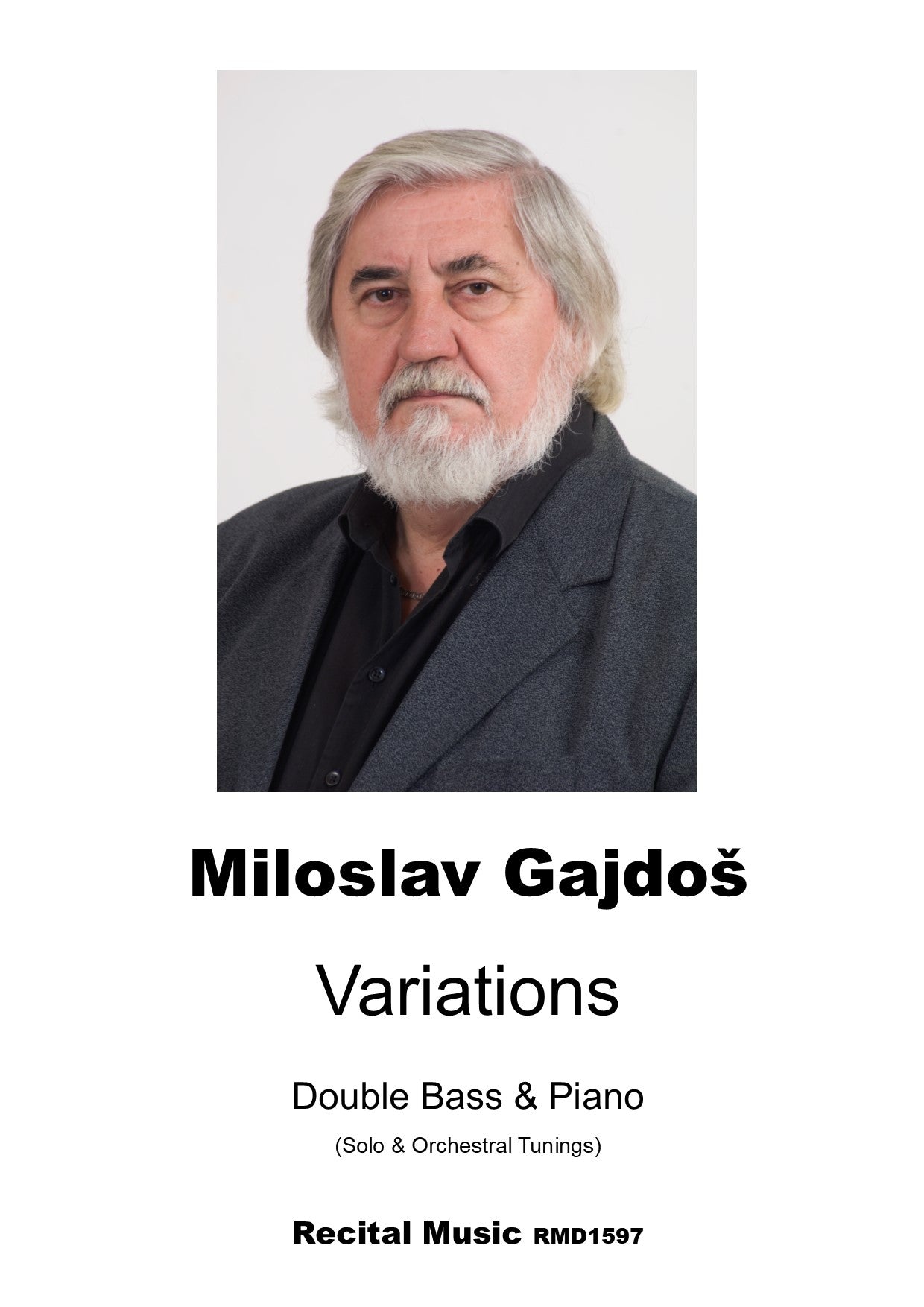 Miloslav Gajdos: Variations for Double Bass & Piano