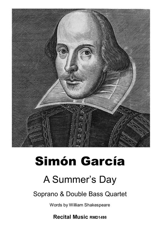 Simón García: A Summer's Day for Soprano & Double Bass Quartet