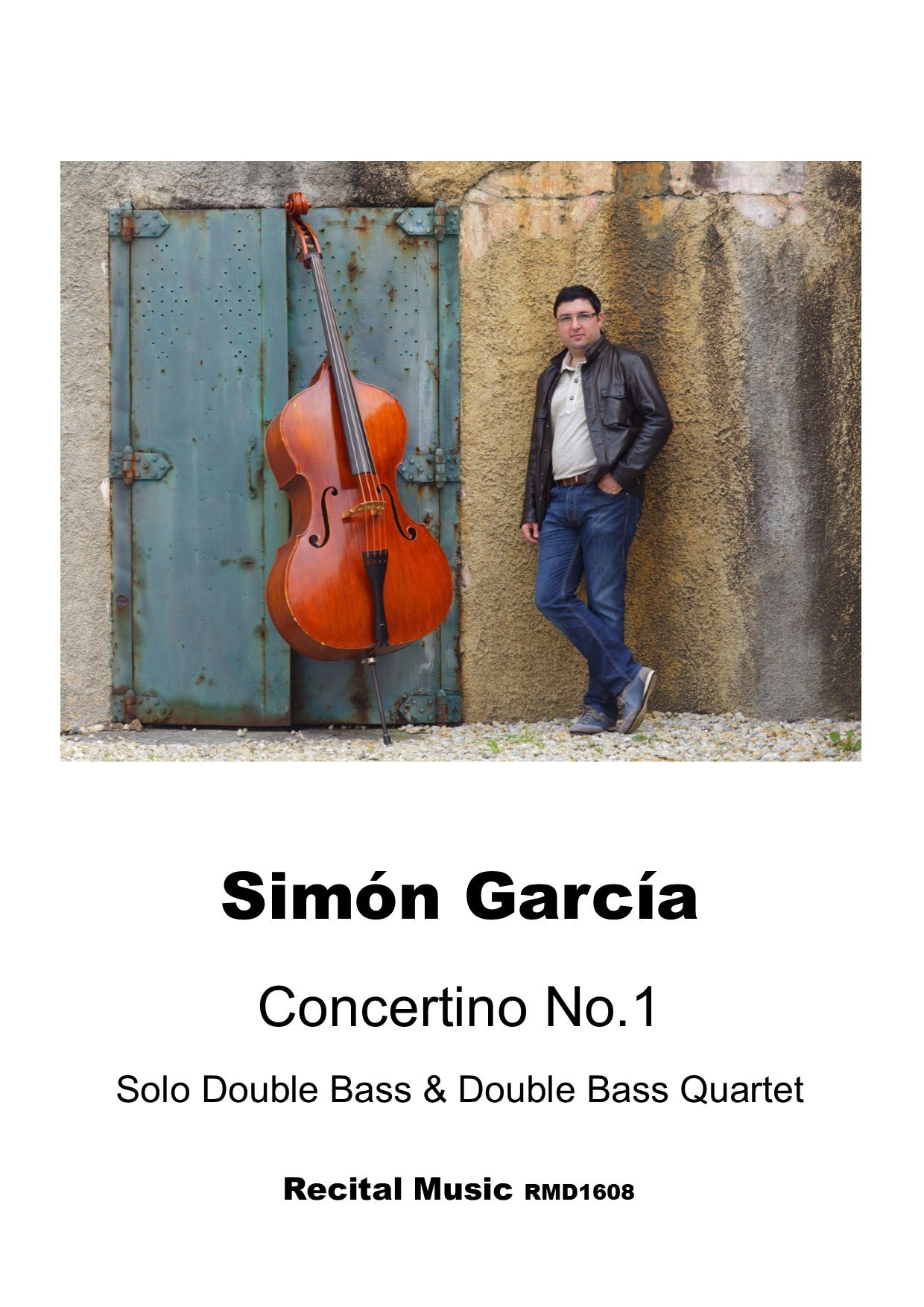 Simon Garcia: Concertino No. 1 for solo double bass & double bass quartet