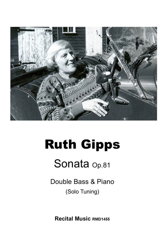 Ruth Gipps: Op. 81, Sonata for double bass & piano