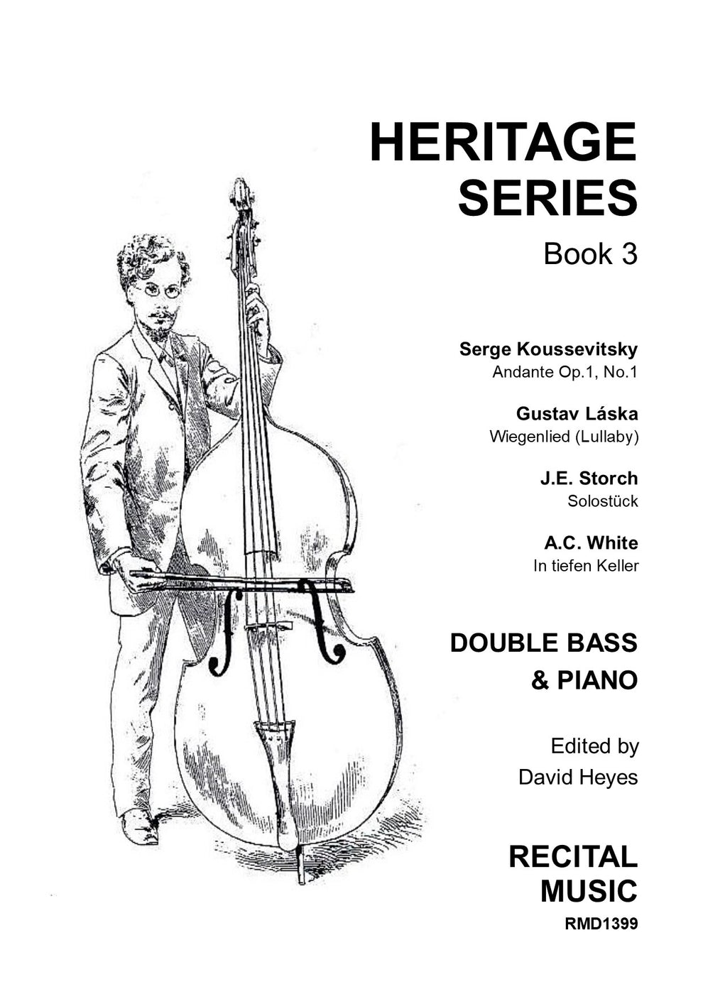 Heritage Series Book 3 for double bass & piano (ed. David Heyes