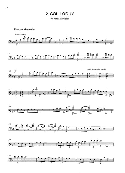 David Heyes: MUSIC for ONE: Ten Pieces for unaccompanied double bass