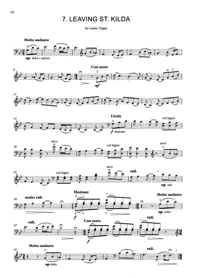 David Heyes: MUSIC for ONE: Ten Pieces for unaccompanied double bass