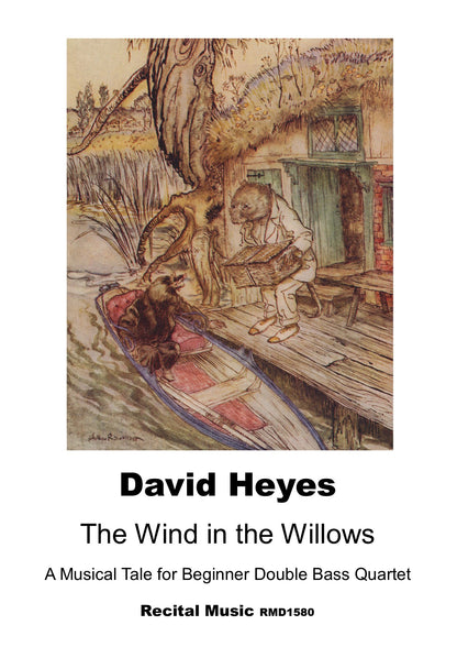 David Heyes: The Wind in the Willows for beginner double bass quartet