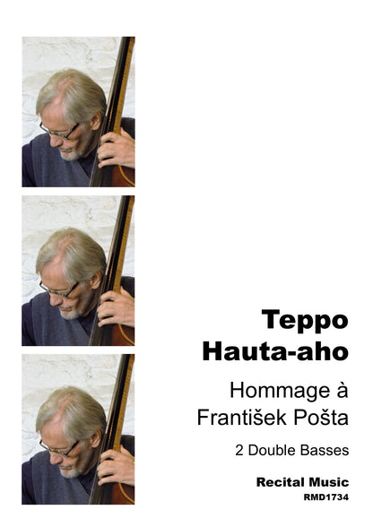 Teppo Hauta-aho: Hommage a Frantisek Posta for 2 Double Basses