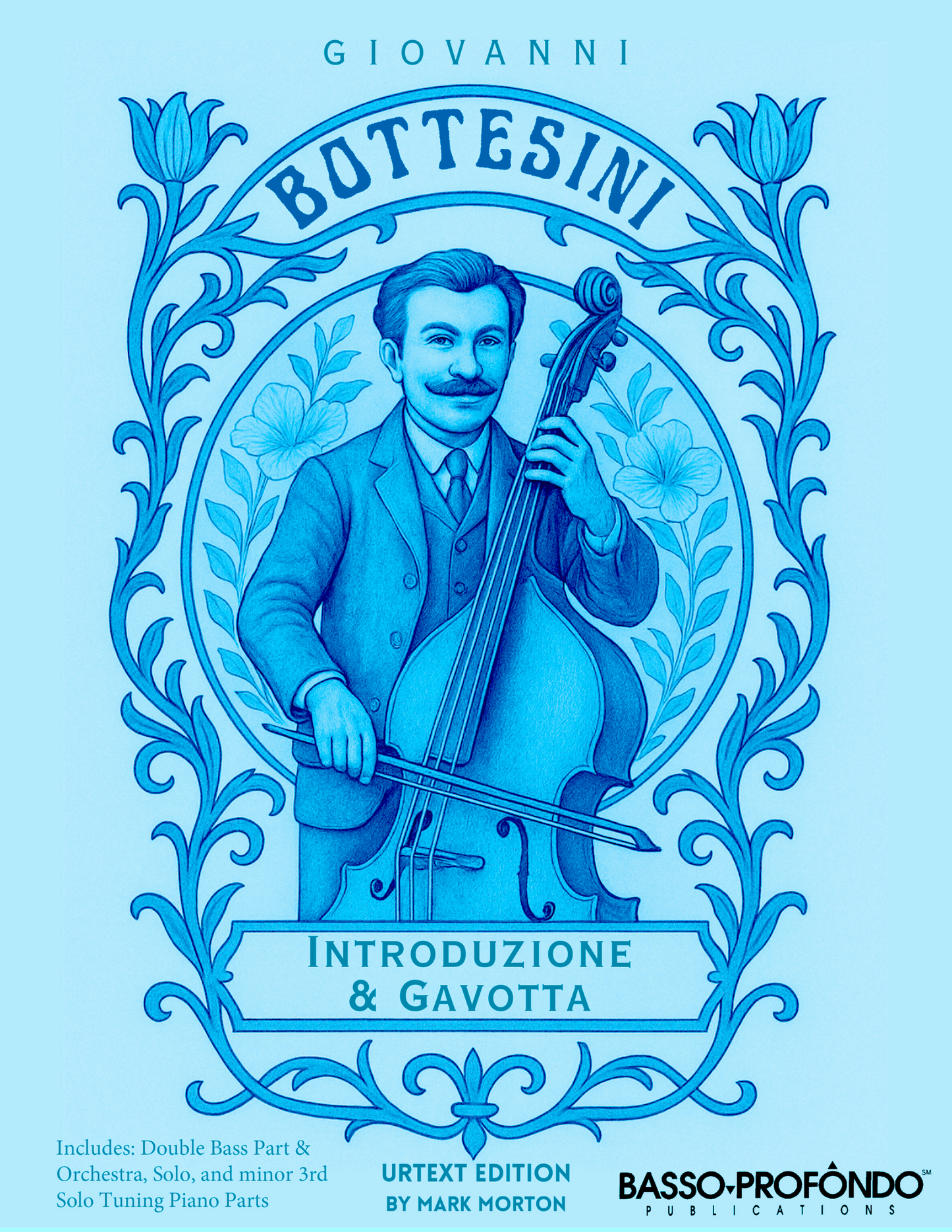 Bottesini: Introduction & Gavotte for Double Bass and Piano (urtext ed. Mark Morton)