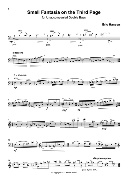 Koussevitsky Connections Book 1: USA - Seven Pieces for Unaccompanied Double Bass