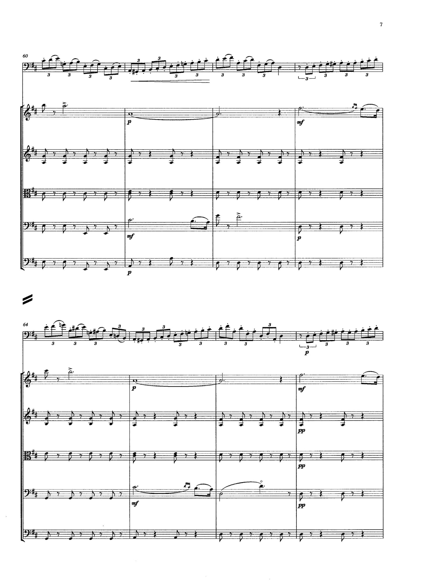 Charles Labro: Concertino No. 7 for double bass & string orchestra (ed. David Heyes)