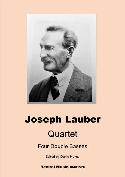 Joseph Lauber: Quartet for 4 double basses