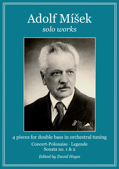 Adolf Míšek: Concert-Polonaise for double bass and piano, orchestral tuning (ed. David Heyes)