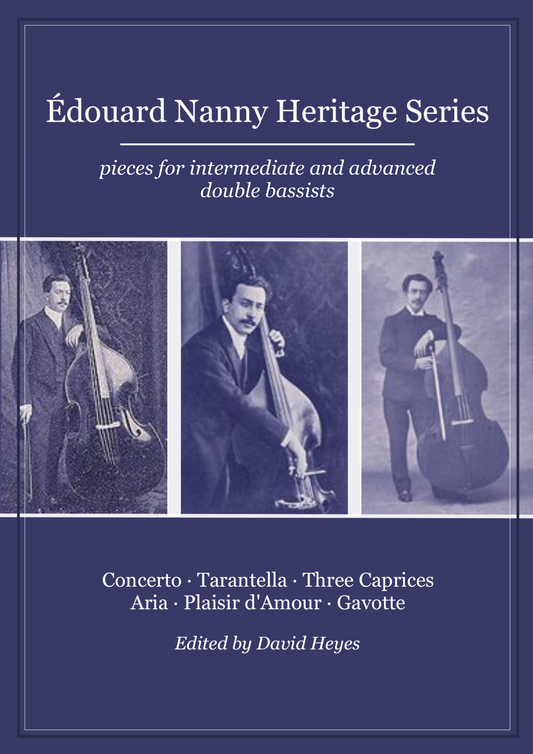 Édouard Nanny Heritage Series (ed. David Heyes)