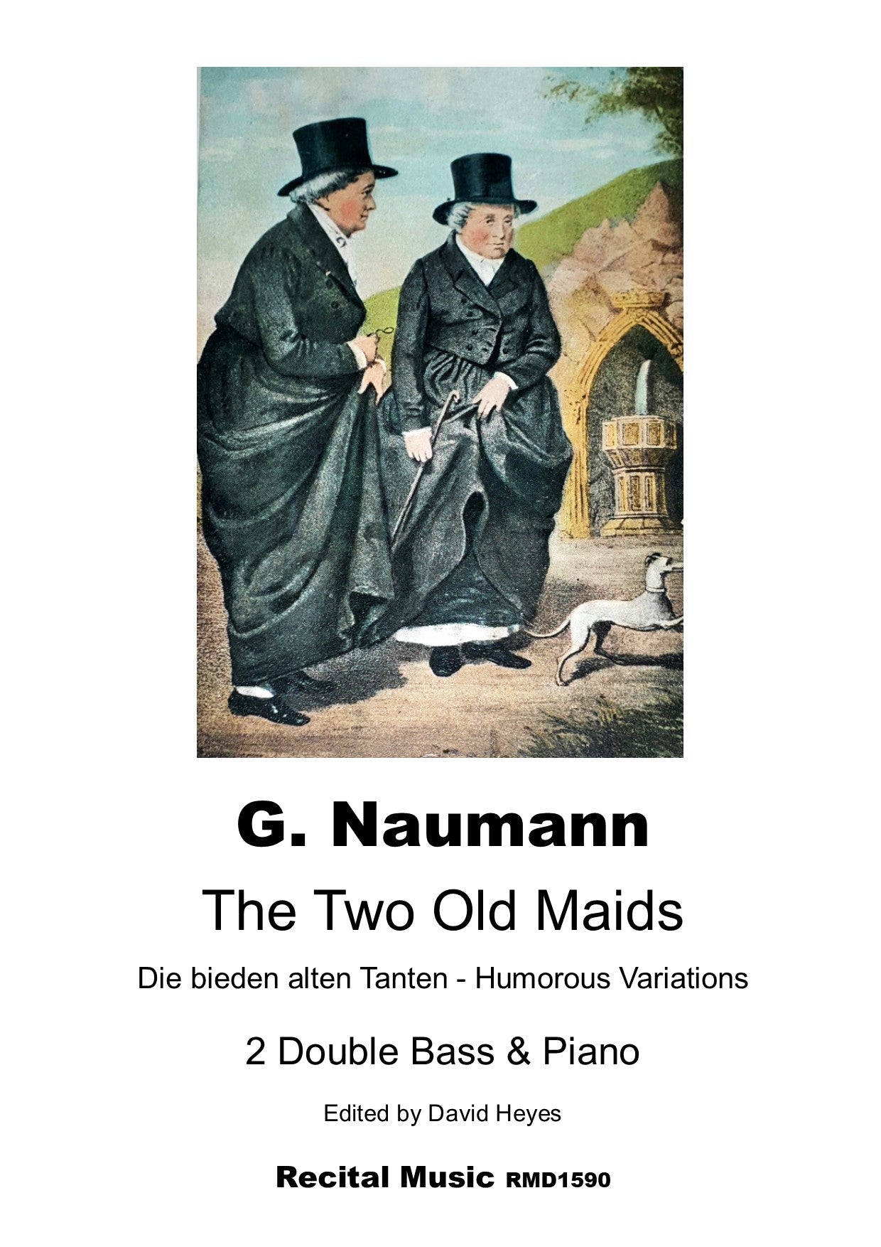 G. Naumann: The Two Old Maids for 2 double basses & piano (ed. Heyes)