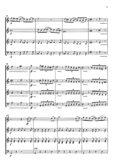 Tony Osborne: Sagas & Legends for double bass quartet