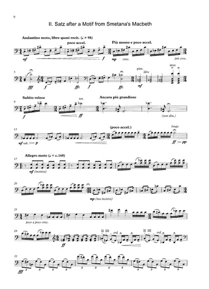 P. Kellach Waddle: Brought to You by the Letters P & S: Fantasy Sonata for unaccompanied double bass