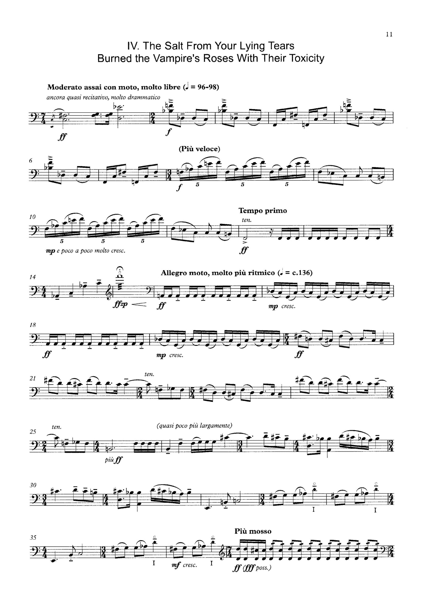 P. Kellach Waddle: Brought to You by the Letters P & S: Fantasy Sonata for unaccompanied double bass